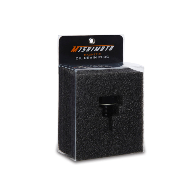 Mishimoto Magnetic Oil Drain Plug M18 x 1.5 Black - T1 Motorsports