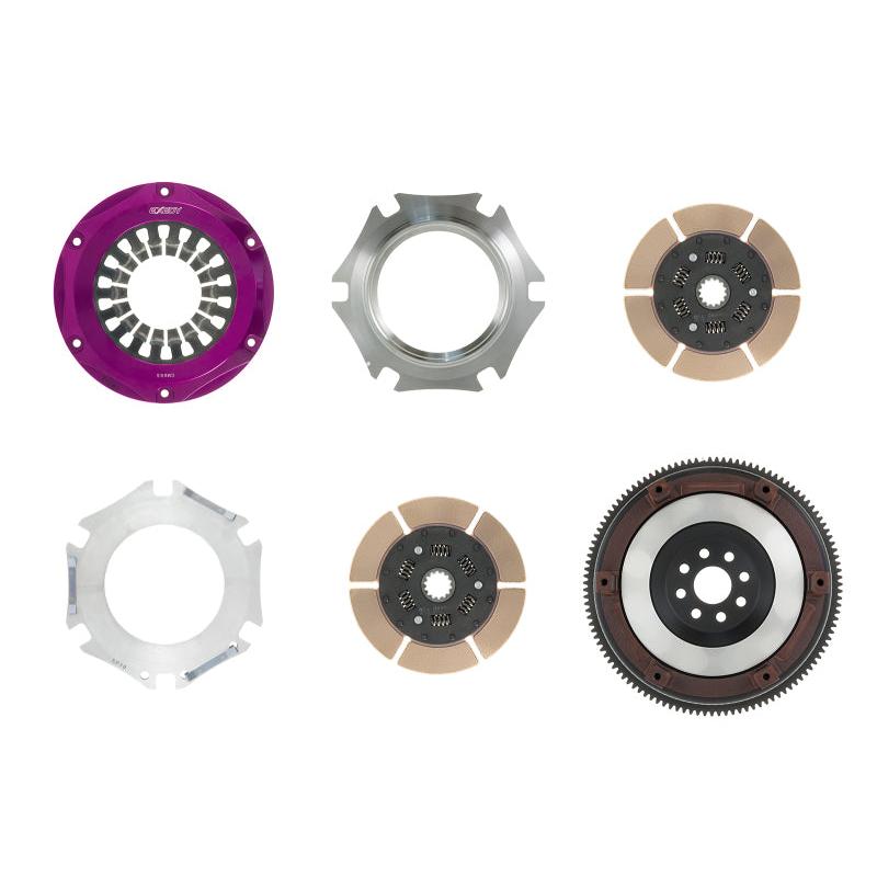 Exedy 1993-1998 Toyota Supra Twin Turbo L6 Hyper Twin Cerametallic Clutch Sprung Center Disc