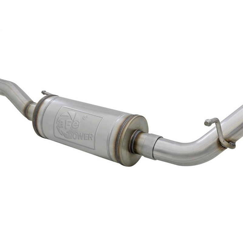 aFe Rebel Series 2.5in 409 SS Cat-Back Exhaust w/ Black Tips 2007+ Jeep Wrangler (JK) V6 3.6L/3.8L