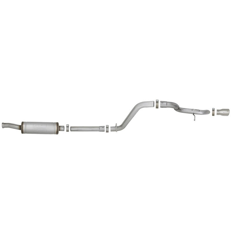 aFe MACH Force-Xp 2.5in 409SS Axle-Back Hi-Tuck Exh Sys w/ Pol Tip 18-20 Jeep Wrangler (JL) V6 3.6L