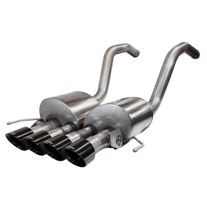 Corsa 2.75in Xtreme Axle-Back w/ Factory NPP & Quad Black Tips - 2015-2019 Chevrolet Corvette C7 Z06 6.2L