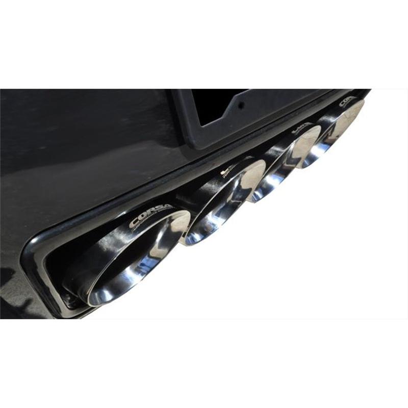 Corsa Sport Valve-Back Exhaust w/ Polished Tips - 2014-2019 Corvette C7 Coupe 6.2L V8