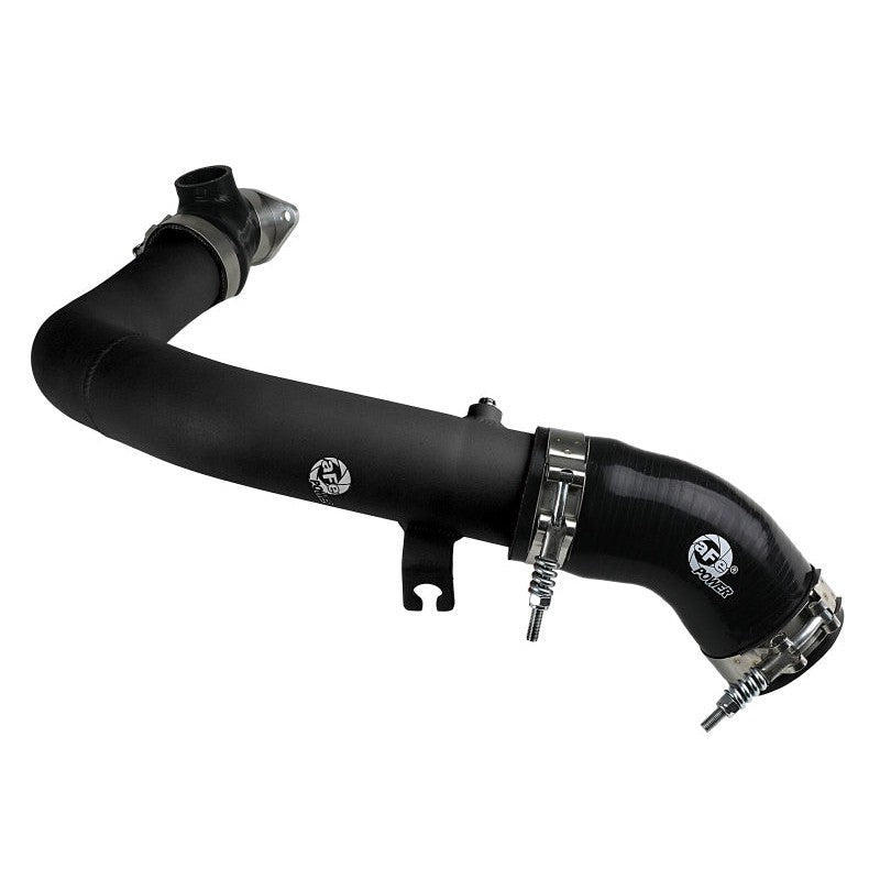 aFe BladeRunner 2.5in Aluminium Hot Side Charge Pipe 15-20 Subaru WRX 2.0T - Black - T1 Motorsports