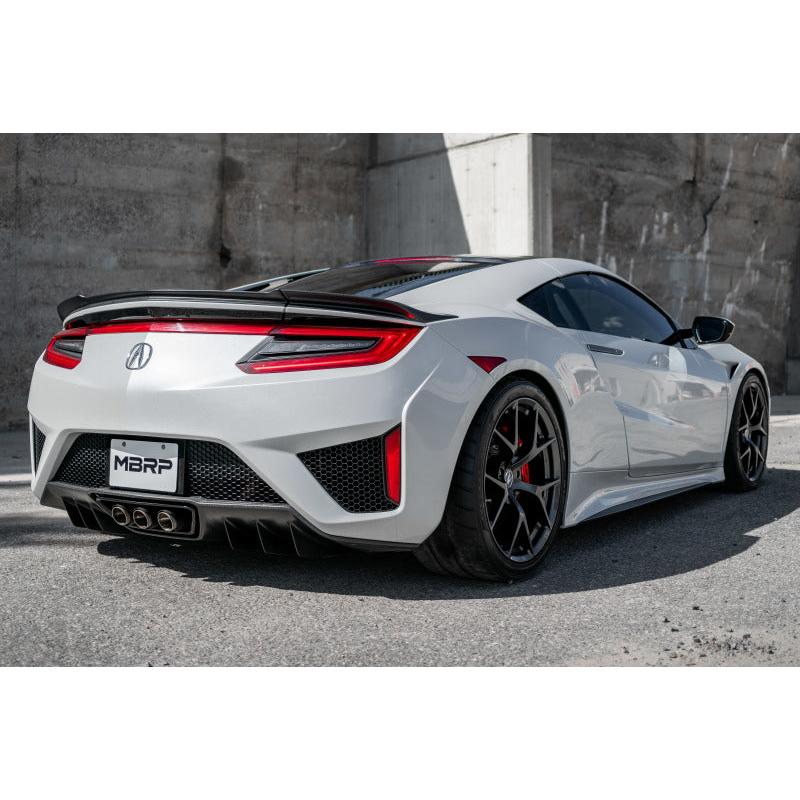 MBRP 17+ Acura NSX 2.5in Dual Split Rear Exit Tips - T304 (Street Version) - T1 Motorsports