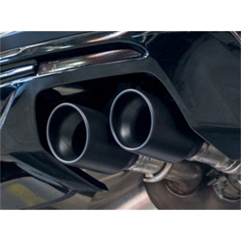 Borla 16-18 Chevy Camaro V8 SS AT/MT ATAK Rear Section Exhaust w/o Dual Mode Valves Ceramic Black - T1 Motorsports