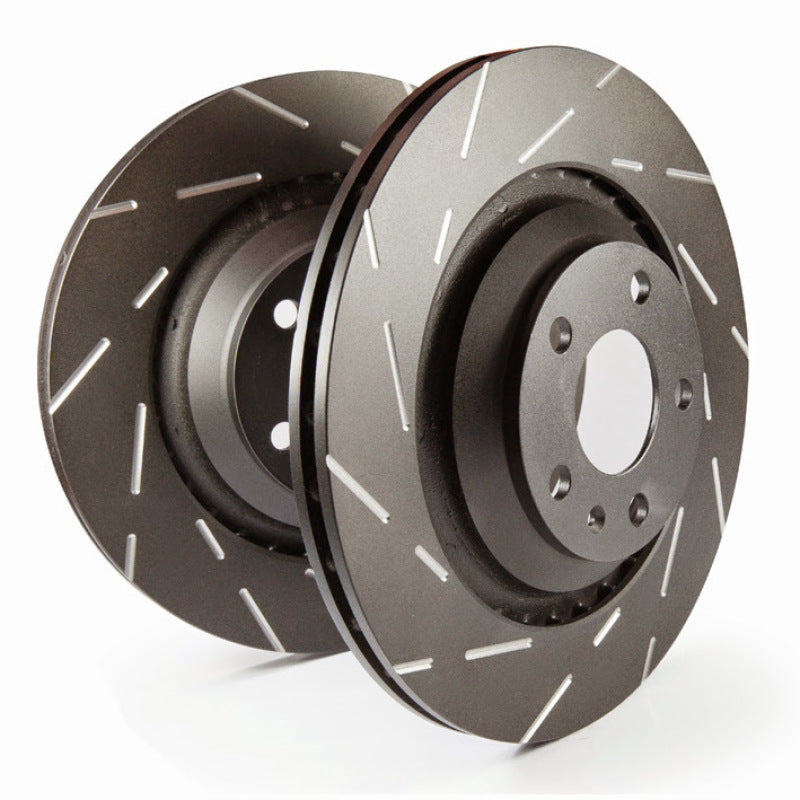 EBC 2017+ Tesla Model 3 Electric RWD USR Slotted Rear Rotors - T1 Motorsports