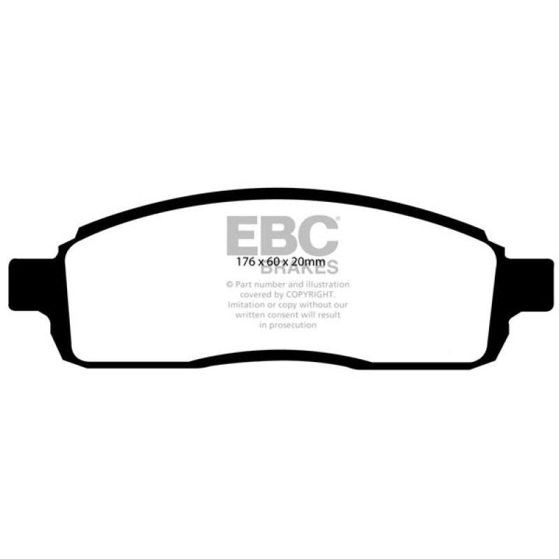 EBC 04 Ford F150 4.2 (2WD) 6 Lug Extra Duty Front Brake Pads