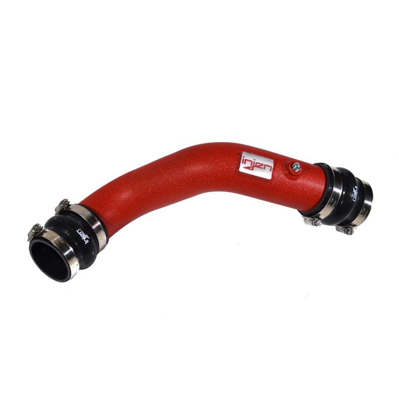 Injen 17-19 Honda Civic Type-R Aluminum Intercooler Piping Kit - Wrinkle Red - T1 Motorsports