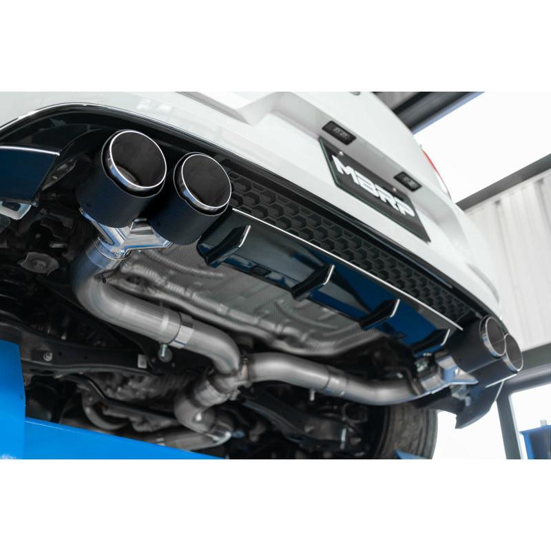 MBRP 15-19 VW Golf R MK7/MK7.5 3in T304 Cat Back Exhaust w/ Carbon Fiber Tips - T1 Motorsports