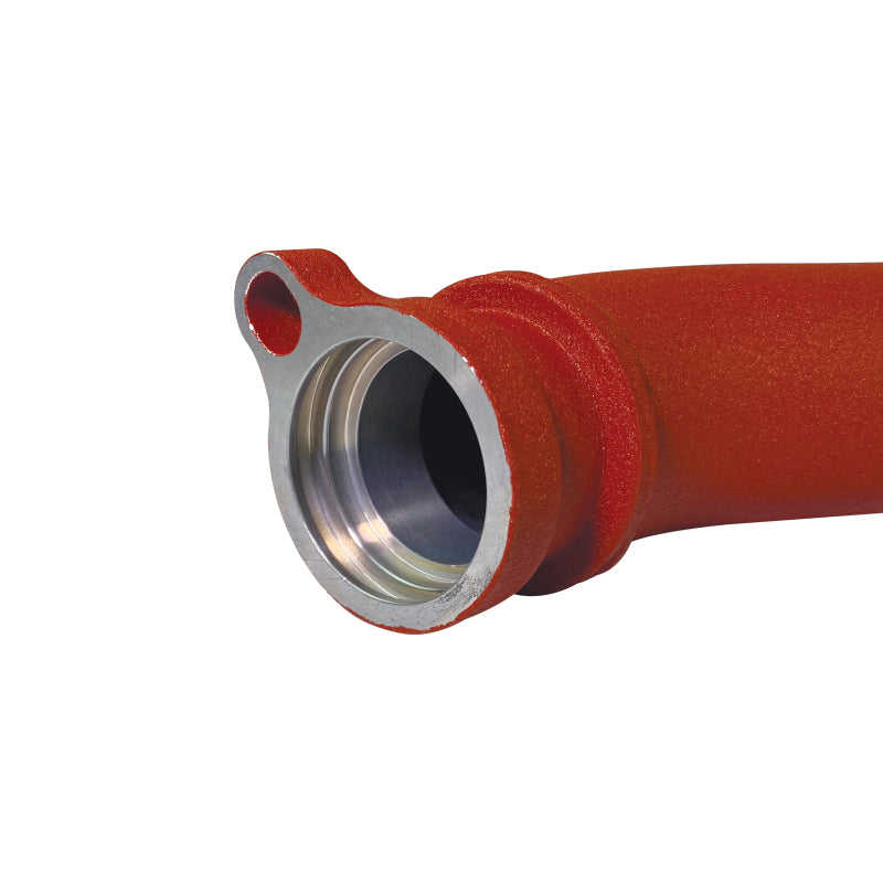 Injen 15-16 BMW M3(F80)/M4 (F82/83) 3.0L L6 Twin Turbo 2PC Aluminum Int. Charge Pipe - Wrinkle Red - T1 Motorsports