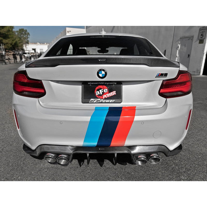 aFe 20-22 Audi RS6 Avant V8 4L (tt) MACH Force-Xp 3in to 2.5in 304 SS Cat-Back Exhaust w/ Carbon Tip
