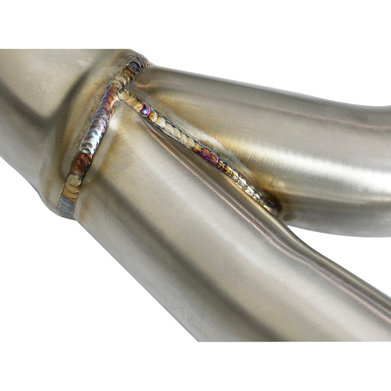 aFe MACH Force-Xp 2-1/2in SS Axle Back Exhaust w/Polished Tips 15+ BMW M3/M4 (F80/F82) L6 3.0L (tt)