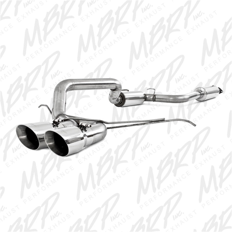 MBRP 13-14 Ford Focus ST 2.0L EcoBoost Dual Center Outlet T304 3in Cat Back - T1 Motorsports