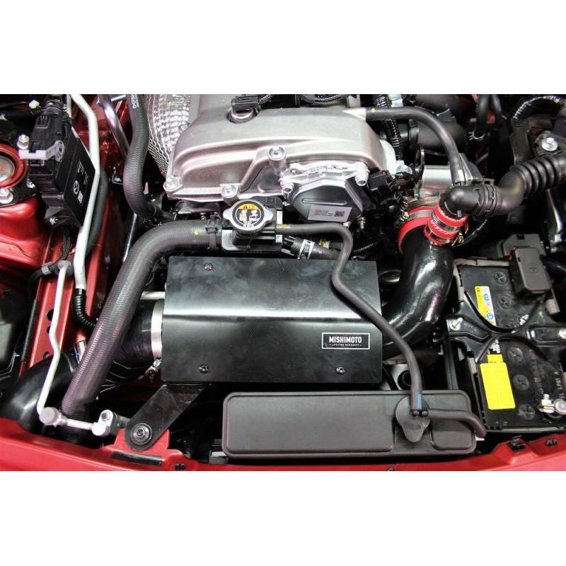 Mishimoto 2016+ Mazda Miata Performance Intake - Wrinkle Black