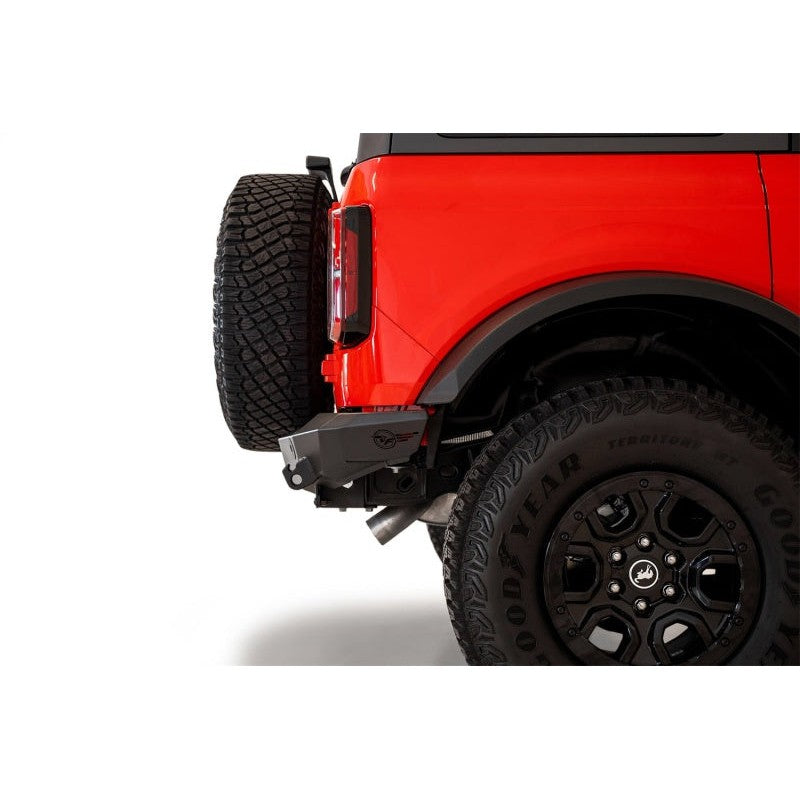 Addictive Desert Designs 2021+ Ford Bronco Rock Fighter Rear Bumper - Hammer Black