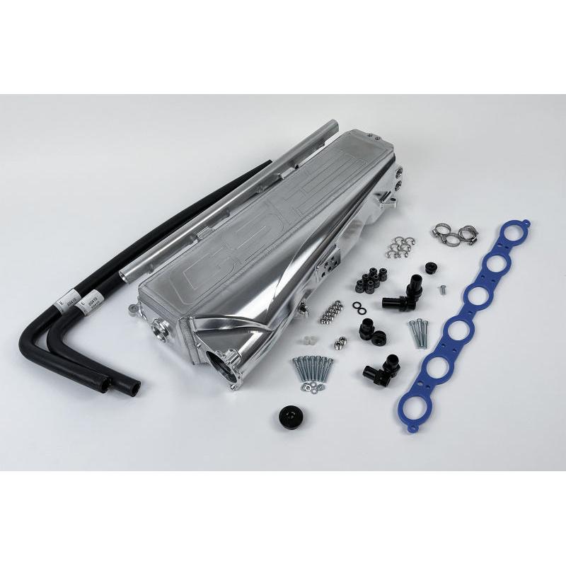 CSF Gen 2 B58 Race X Charge-Air-Cooler Manifold - Raw Billet Aluminum Finish