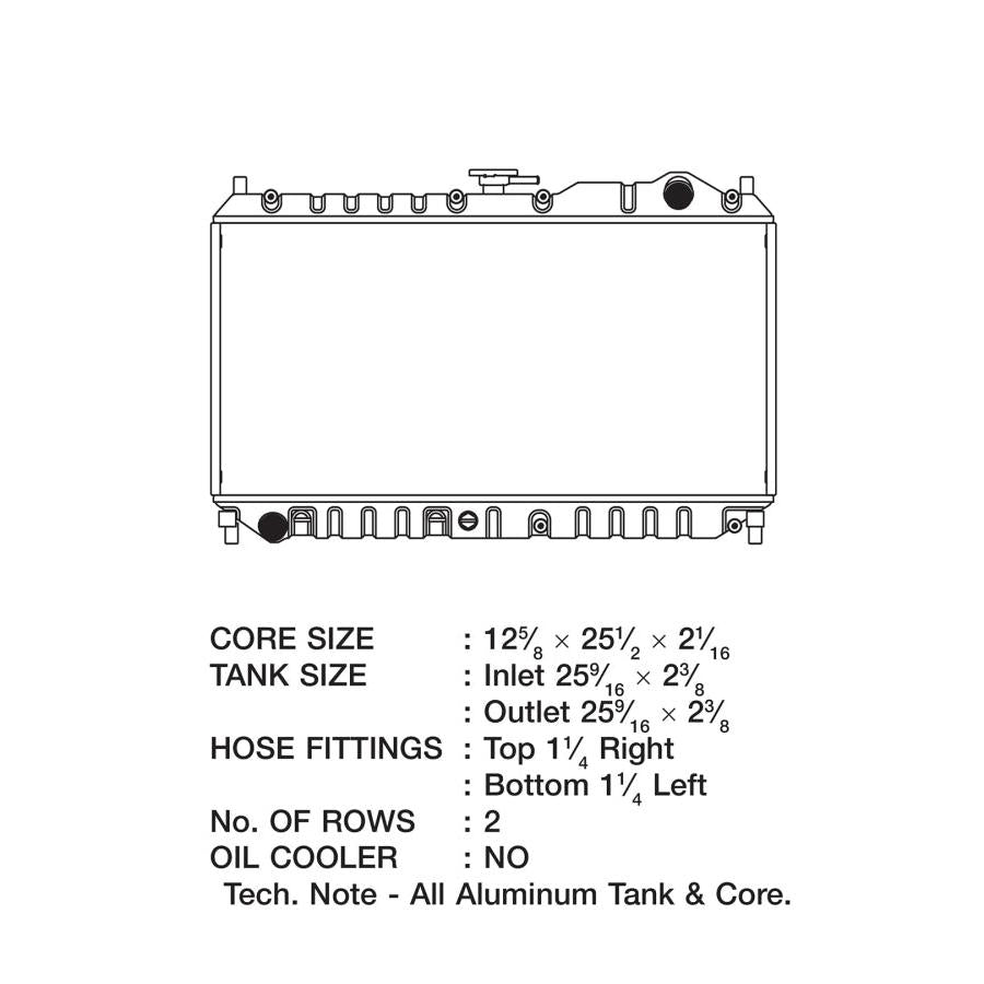 CSF 98-05 Mazda Miata Radiator - T1 Motorsports