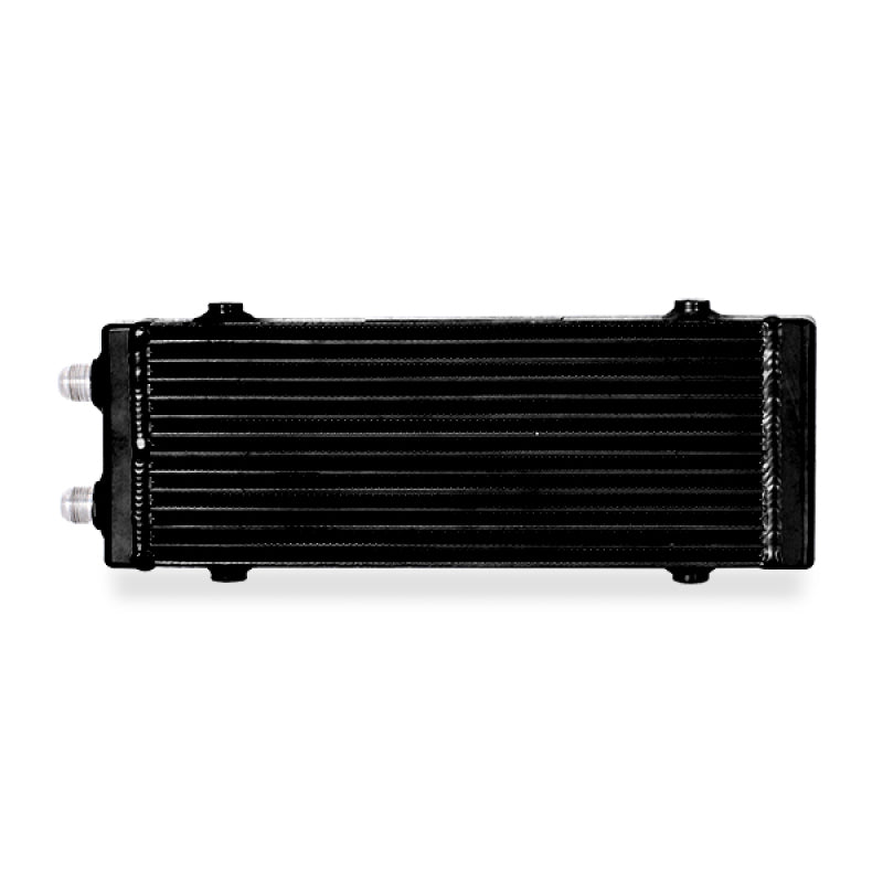 Mishimoto Universal Medium Bar and Plate Dual Pass Black Oil Cooler - T1 Motorsports