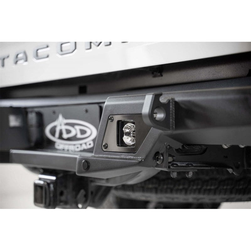 Addictive Desert Designs 16-19 Toyota Tacoma Stealth Fighter Rear Bumper w/ Backup Sensor Cutouts