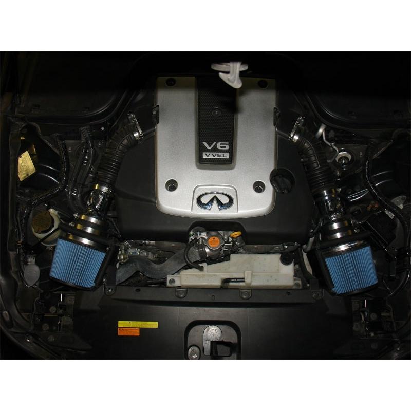 Injen 07-08 G35 4Dr 3.5L/08-13 G37/G37 IPL 2Dr 3.7L/09-13 G37 4Dr 3.7L V6 Black Short Ram Intake - T1 Motorsports