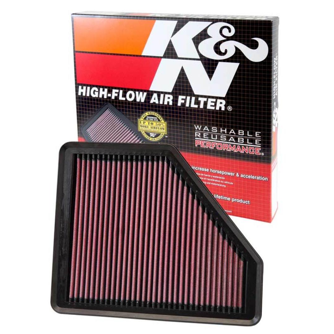K&N Hyundai Genesis Coupe 2.0T/3.8 Drop In Air Filter