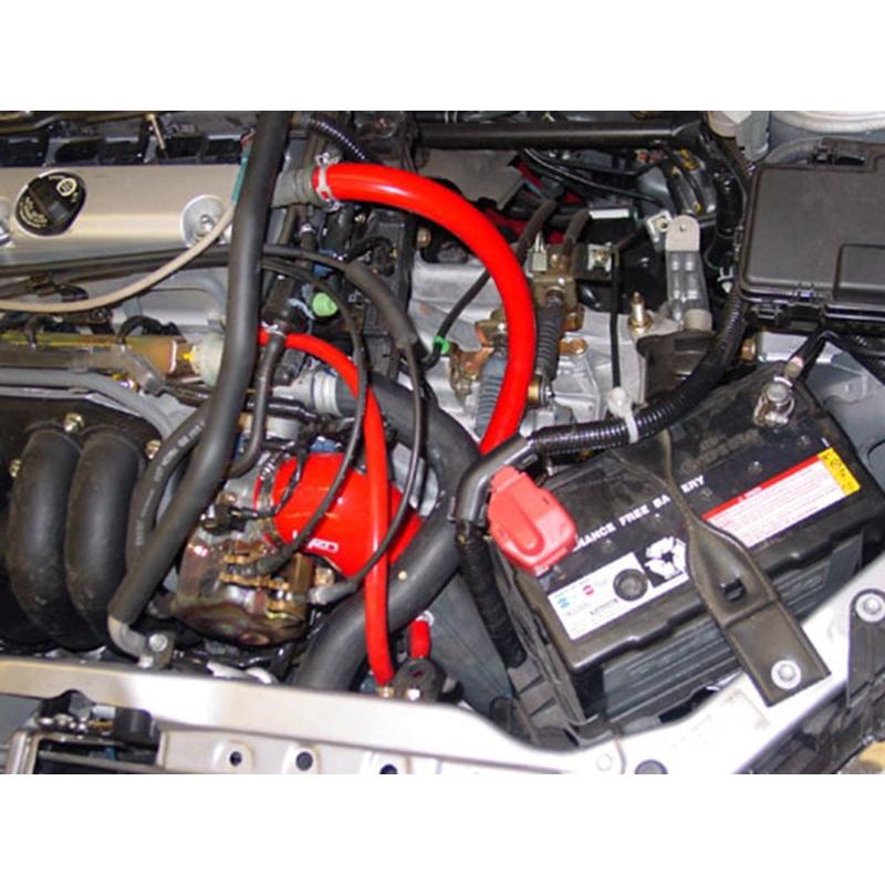Injen 02-06 RSX w/ Windshield Wiper Fluid Replacement Bottle (Manual Only) Black Cold Air Intake - T1 Motorsports