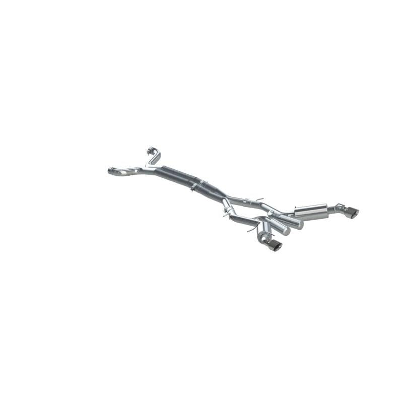 MBRP 16-19 Chevrolet Camaro SS 6 Speed 3in Dual Cat Back w/ 4.5in OD Tips - 409 (Non NPP Models) - T1 Motorsports