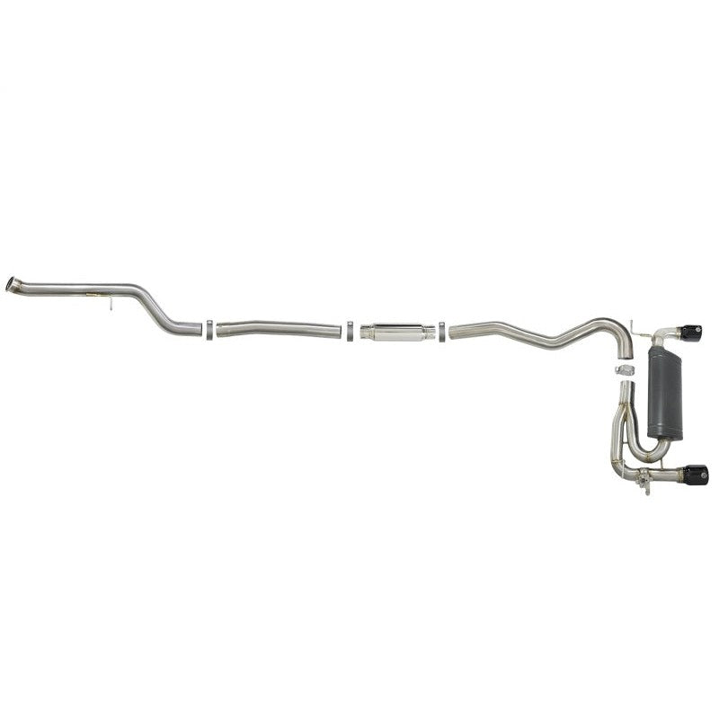 aFe MACH Force-Xp 3in 304 SS Cat-Back Exhaust w/ Black Tips 12-15 BMW 335i (F30) L6 3.0L (t) N55