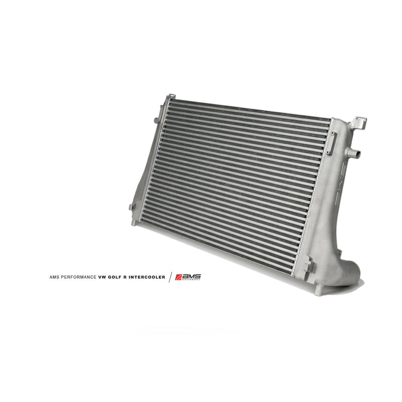 AMS Performance 2015+ VW Golf R MK7 Front Mount Intercooler Upgrade w/Cast End Tanks - T1 Motorsports