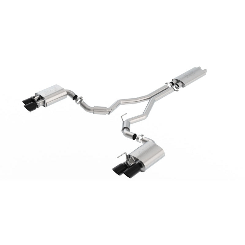 Borla 18-20 Ford Mustang GT 5.0L AT/MT ECE Approved Cat-Back Exhaust w/ Active Valve - T1 Motorsports