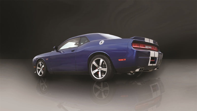 Corsa Xtreme Cat-Back Exhaust w/ Polished Exhaust - 2011-2013 Dodge Challenger SRT-8 6.4L V8 Auto