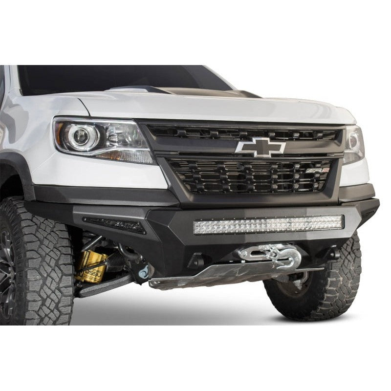 Addictive Desert Designs 17-18 Chevy Colorado Stealth Fighter Front Bumper w/ Winch Mount
