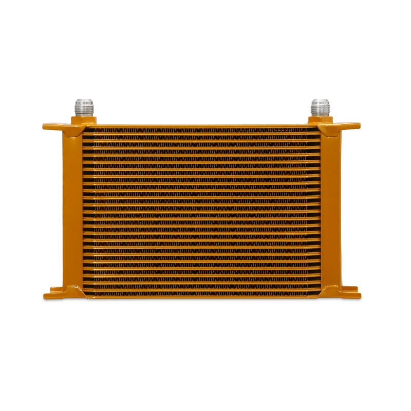 Mishimoto Universal 25-Row Oil Cooler - Gold - T1 Motorsports