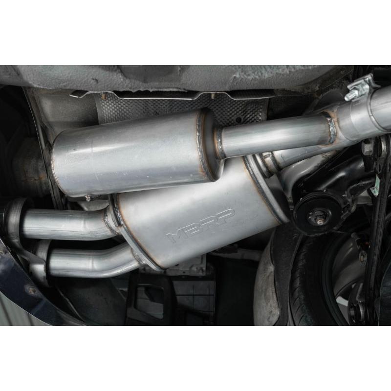 MBRP 2018+ Kia Stinger 3.3L RWD/AWD 2.5in Cat Back Dual Rear Exit w/o Tips - T1 Motorsports