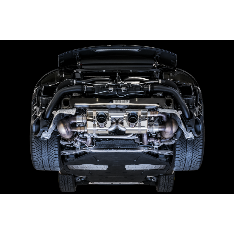 AWE Tuning Porsche 911 (991.2) Carrera / S SwitchPath Exhaust for PSE Cars - Diamond Black Tips