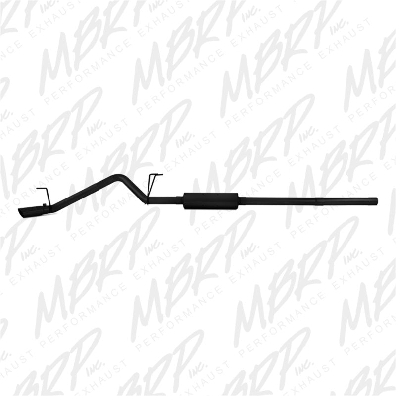 MBRP 09-14 Dodge Ram 1500 5.7L Cat-Back Single Side AL - Black - T1 Motorsports