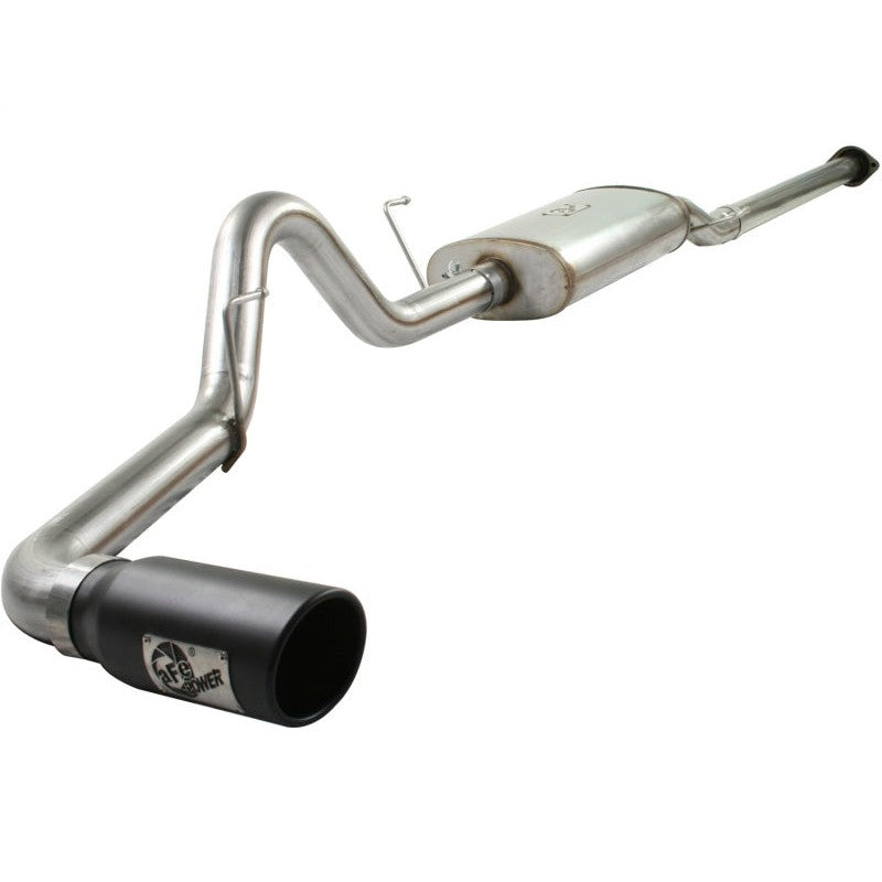 aFe MACHForce XP 3in 409SS Cat Back Exhaust w/ Black Tips for 09-10 Ford F-150 V8 4.6L/5.4L