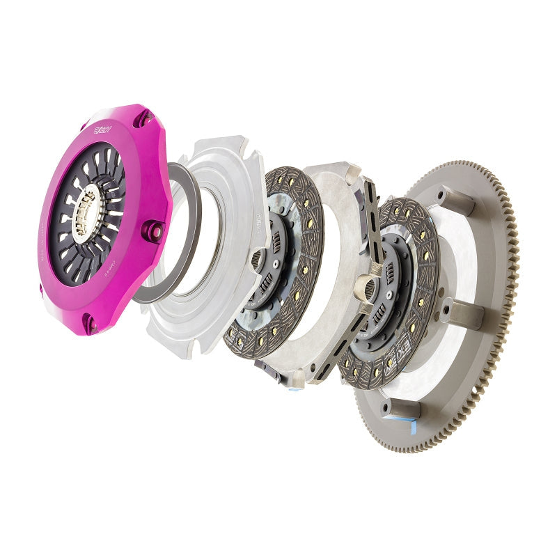 Exedy 04-17 Subaru WRX STI EJ255/EJ257 2.5L Twin-Organic Clutch Kit - T1 Motorsports
