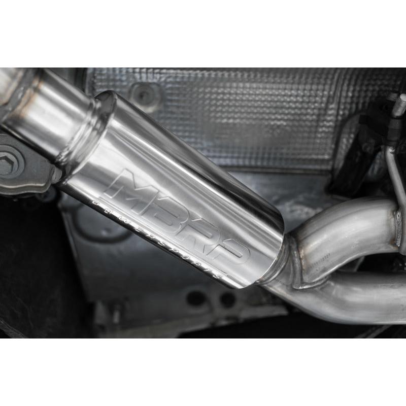 MBRP 18-21 Audi S5 Coupe/S4 Sedan T304 SS 2.5in Cat-Back Quad Rear Exit Exhaust - SS Tips - T1 Motorsports