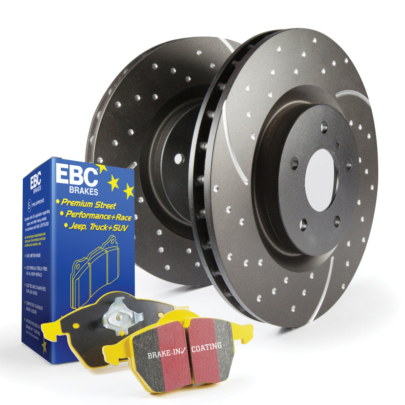 EBC S5 Kits Yellowstuff Pads & GD Rotors - T1 Motorsports