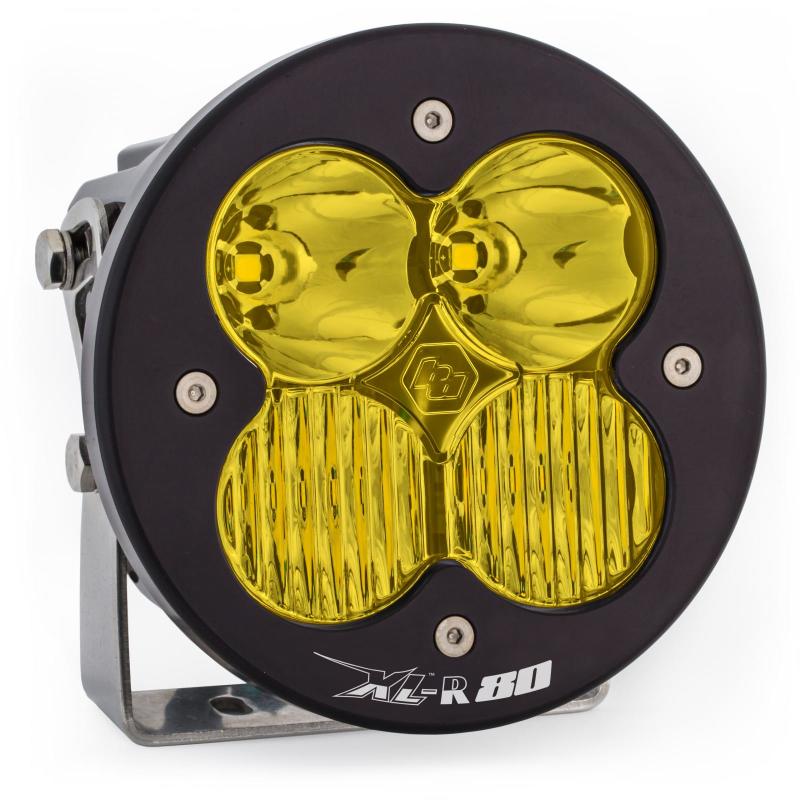 Baja Designs XL R 80 Driving/Combo LED Light Pods - Amber - T1 Motorsports