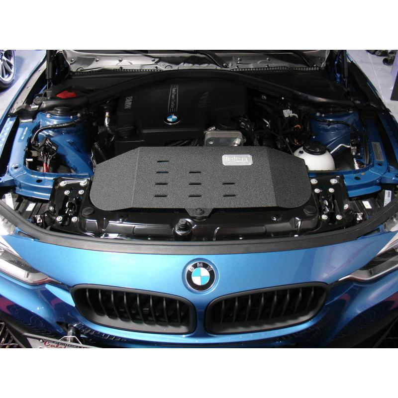 Injen 12-16 BMW 328i F30 N20/N26 2.0L (t) 4cyl Wrinkle Black Short Ram Intake w/ MR Tech & Air Box - T1 Motorsports