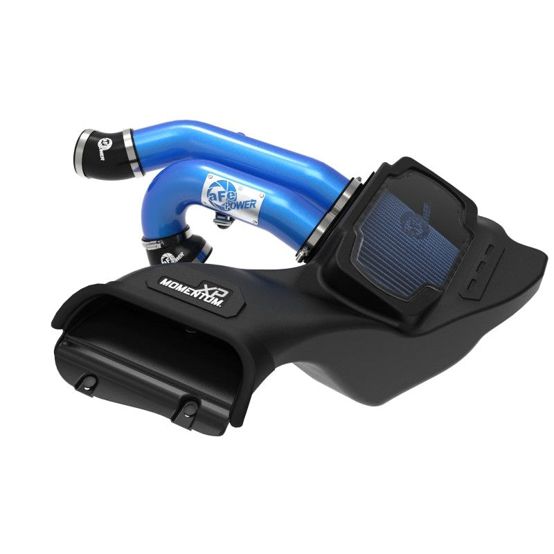 aFe Momentum XP Cold Air Intake System - Blue w/ Pro 5R Filter - 2021-2022 Ford F-150 Raptor V6-3.5L