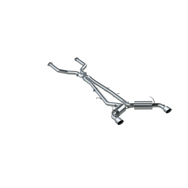 MBRP 16-19 Infiniti Q50 3.0L FWD/AWD 3in Cat Back w/ 4.5in OD Tips - T304 - T1 Motorsports