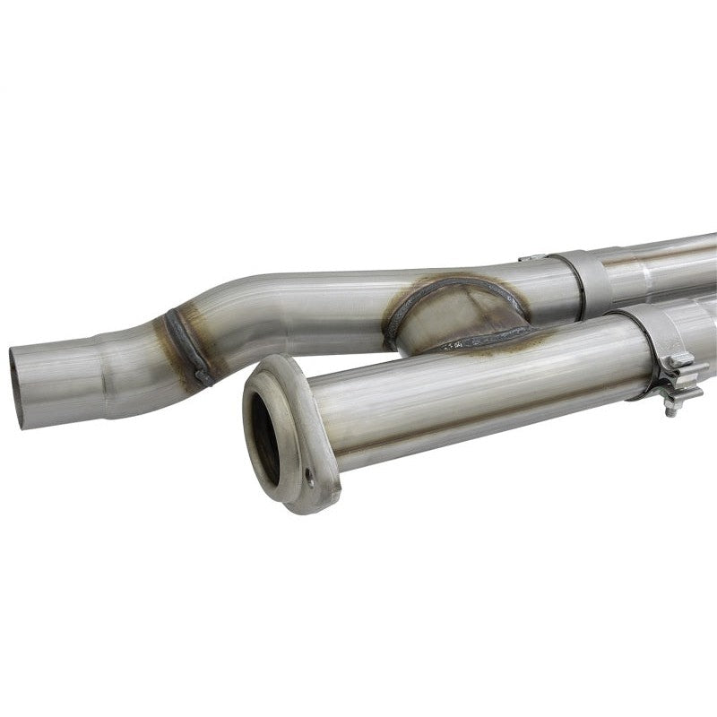 aFe POWER Rebel Series 3in 409 SS Cat Back Exhaust w/ Black Tips 17 Ford F-150 Raptor V6-3.5L