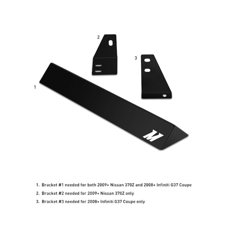 Mishimoto 09+ Nissan 370Z / 08+ Infiniti G37 (Coupe Only) Oil Cooler Kit - Black - T1 Motorsports