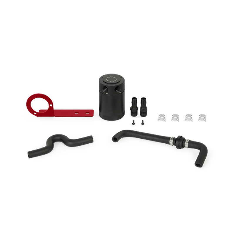 Mishimoto 2017+ Honda Civic Type R Baffled Oil Catch Can Kit - Red - T1 Motorsports