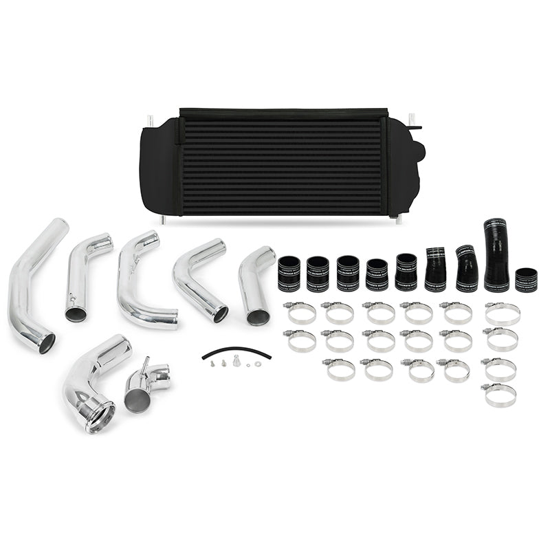 Mishimoto 15-16 Ford F-150 EcoBoost 3.5L Black Performance Intercooler Kit w/ Polished Pipes - T1 Motorsports