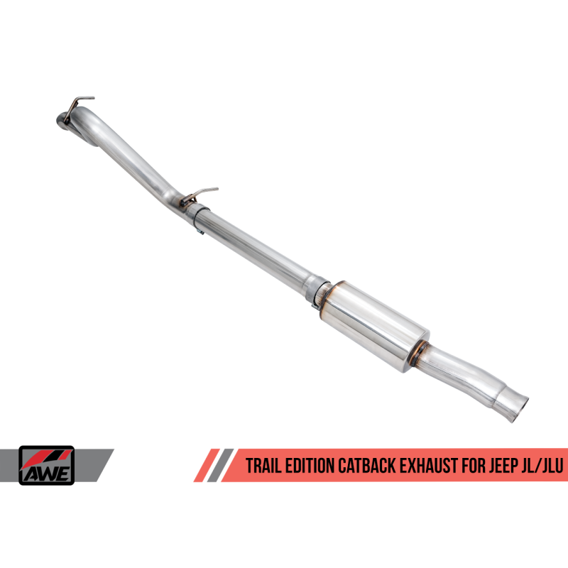 AWE Tuning 2018+ Jeep Wrangler JL/JLU 3.6L Trail Edition Cat-Back Exhaust