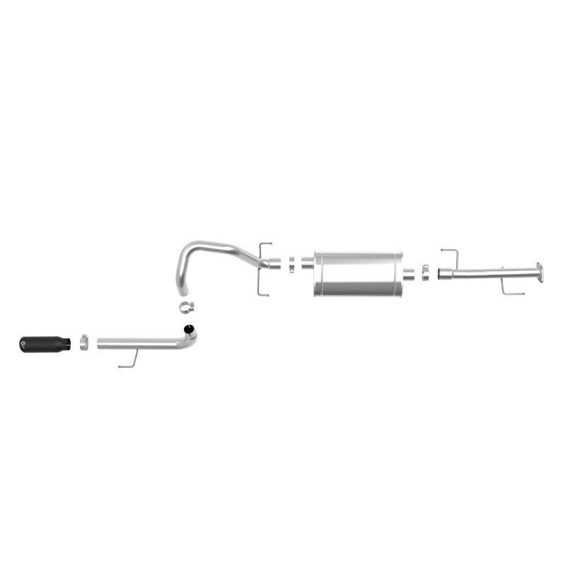 aFe MACHForce XP 2.5in 304-SS Exhaust Cat-Back w/ Black Tip 10-19 Toyota 4Runner V6-4.0L